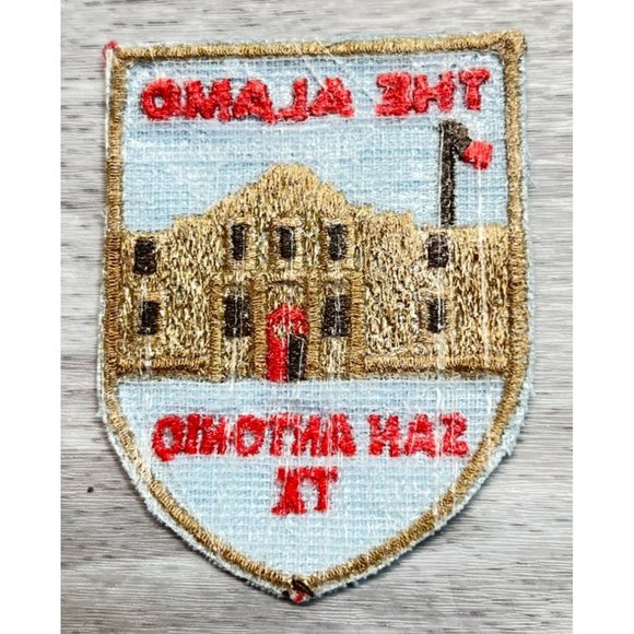 The Alamo San Antonio Texas TX Monument Souvenir Embroidered Patch Badge - Picture 2 of 5